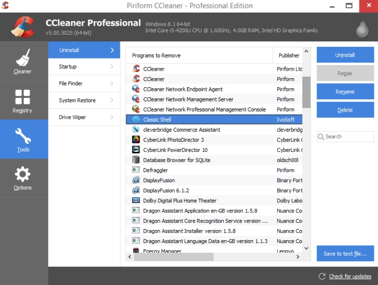 CCleaner Pro Überprüfung.