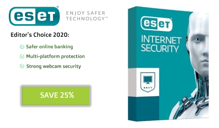 Oferta de Antivirus Eset.