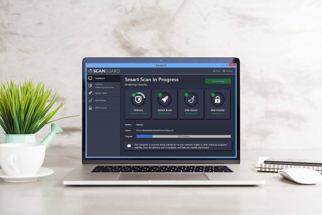 ScanGuard Smart Scan.