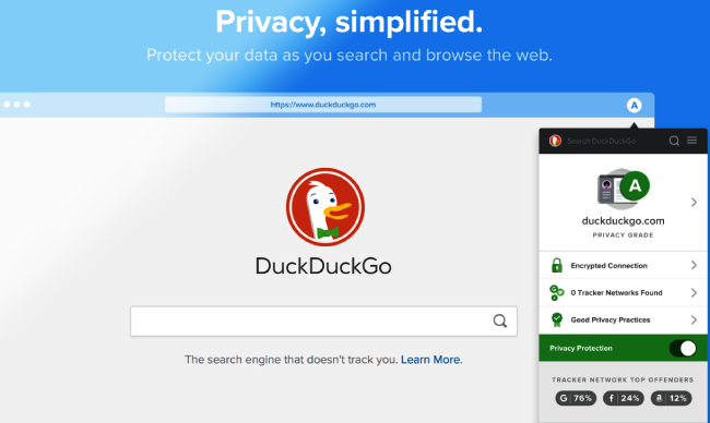 L'essentiel sur la vie privée de DuckDuckGo.