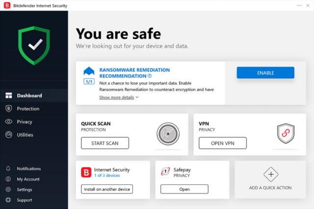 Bitdefender Internet Security