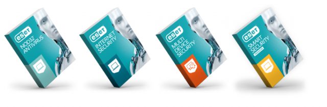 Eset Antivirus Packages - for Mac, Android, and Windows 10.