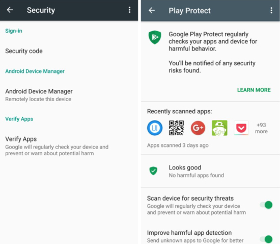 Google Play Protect.