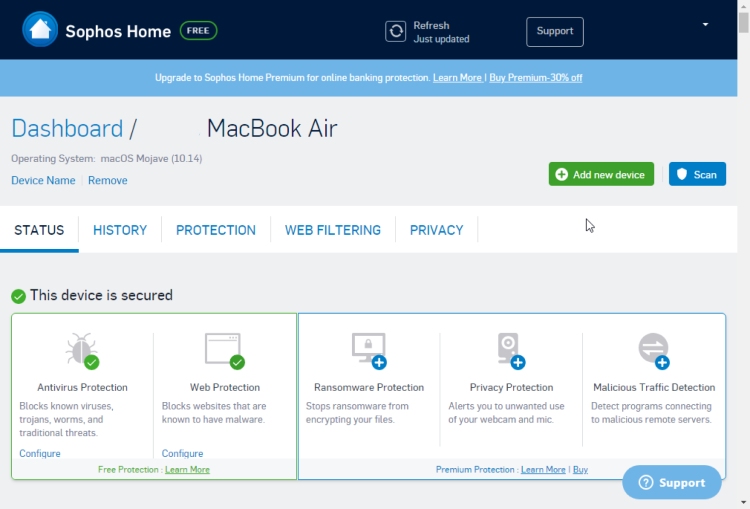 Sophos for Mac.