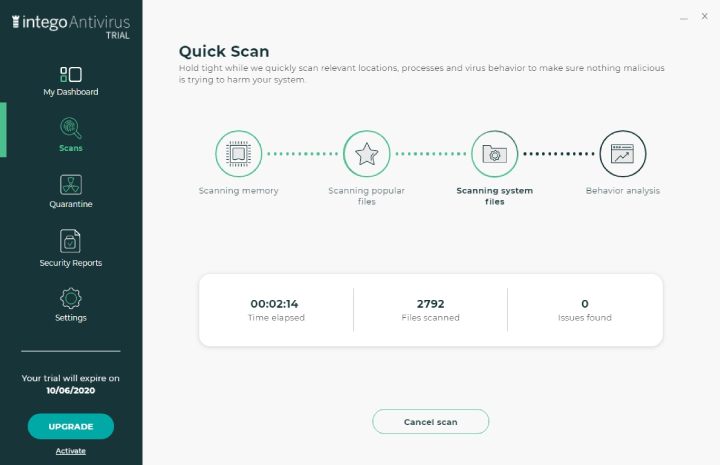 Intego for PC scanning and protection.