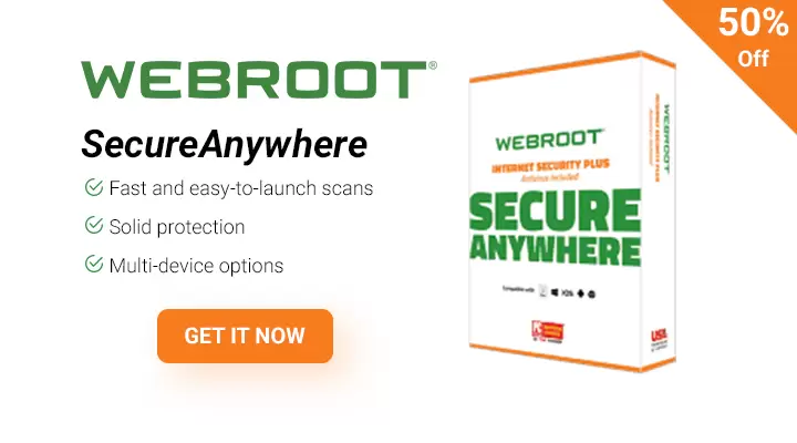 Wevroot for Less, Webroot Deal.