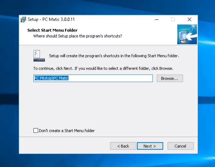 PC Matic Setup on Windows