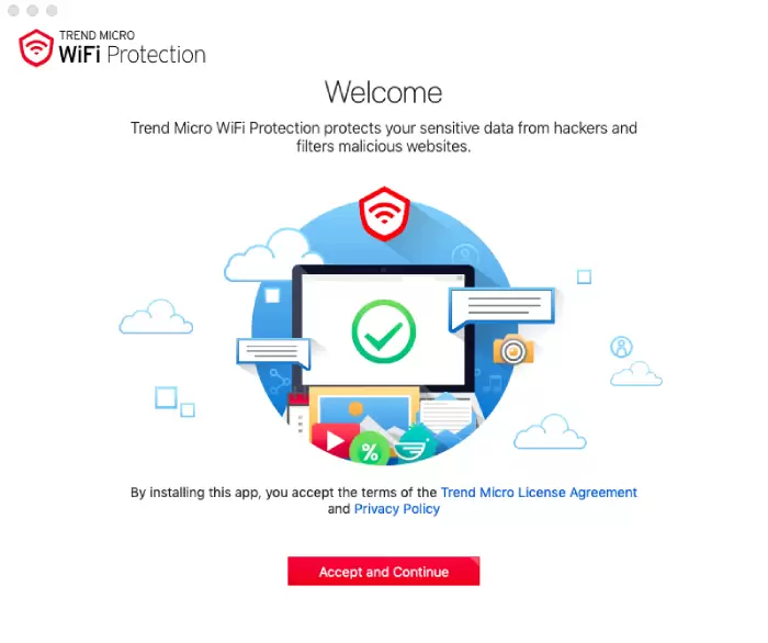 Trend Micro WiFi Protection.