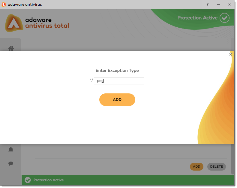 Ad Aware Exception type
