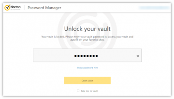 Norton Password Manager Login.