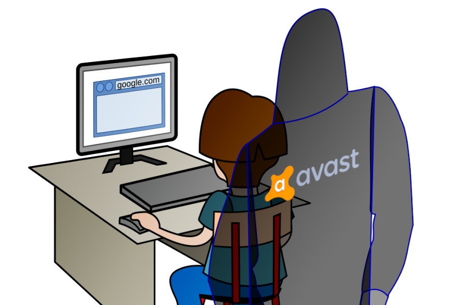 Avast deanonimizing data.